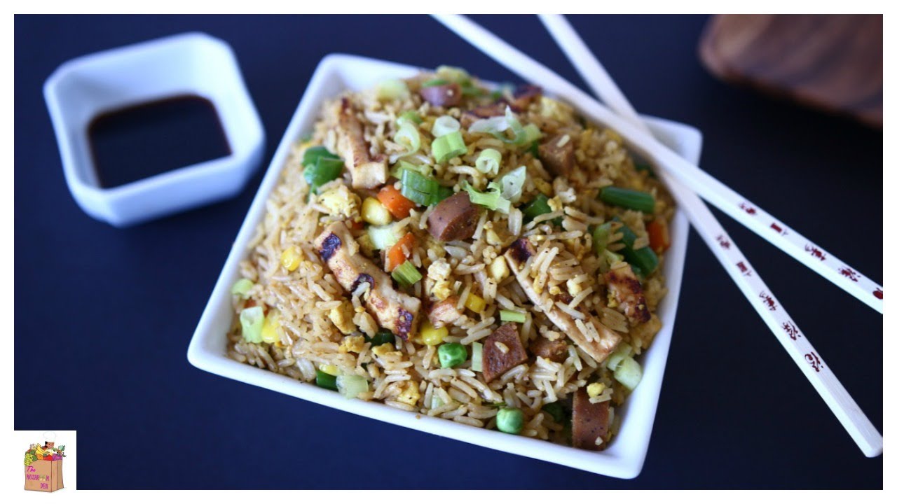 Le Véritable Riz Sauté Chinois (Vegan) | The Mushroom Den