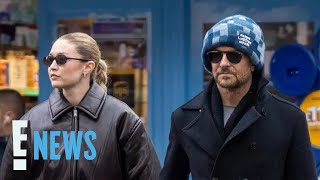 Bradley Cooper & Gigi Hadid Show PDA During Walk in London | E! News