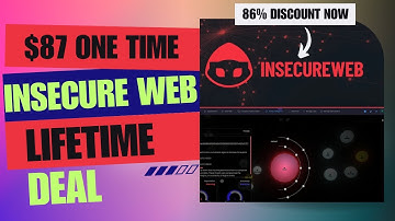 ☢️Insecure Web Lifetime Deal | Detect Cyber Threats Before They Strike | $87 Lifetime Deal | 86% Now