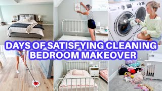 CLEAN WITH ME + ROOM MAKEOVER  | HOURS OF SPEED CLEANING MOTIVATION | DEEP CLEANING | ROOM TOUR