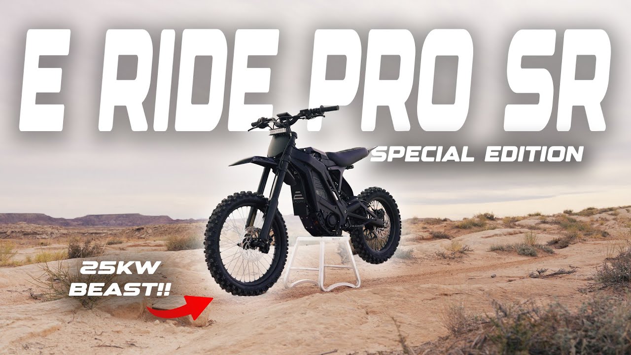 Новая СПЕЦИАЛЬНАЯ ВЕРСИЯ E Ride Pro SR уже ЗДЕСЬ!