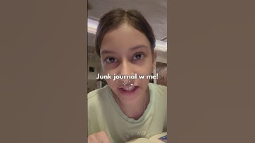 Journaling mini vlog! :3 #shorts #youtube #journaling #junkjournal