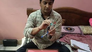 Moment of inertia of a Disk about an inclined axis.