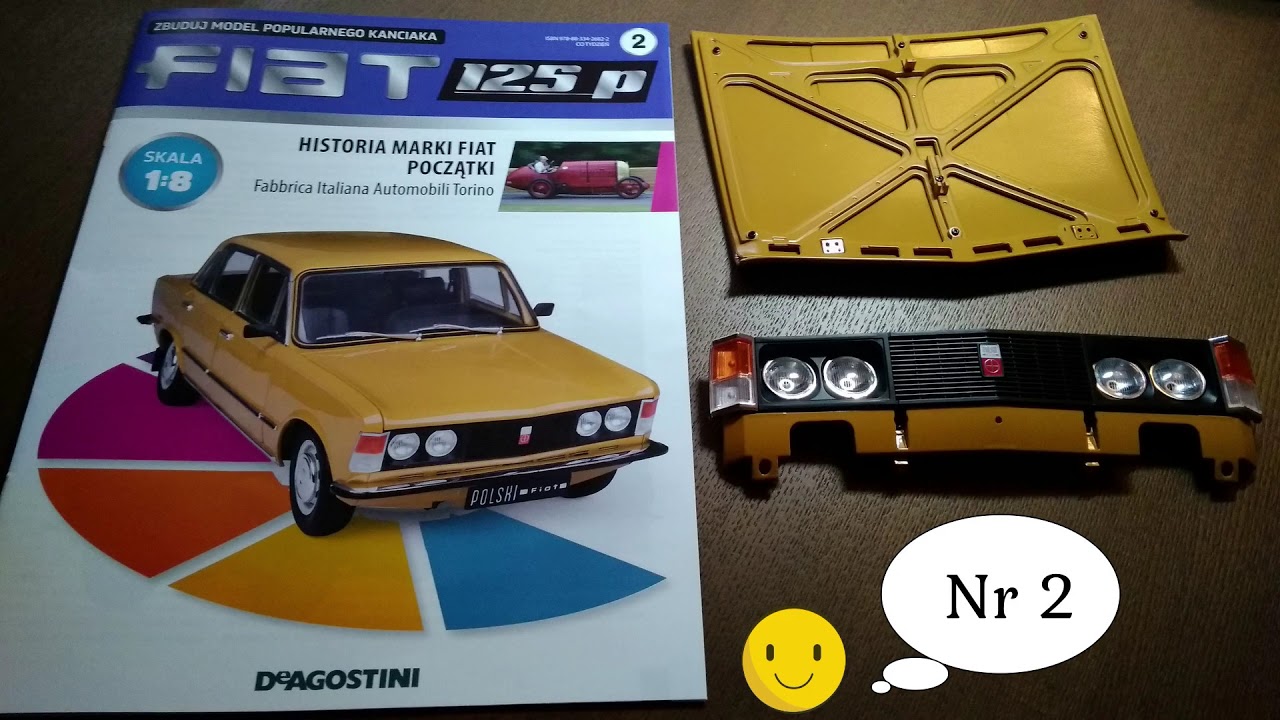 Fiat 125p odcinek 2 Model firmy De Agostini Garaż