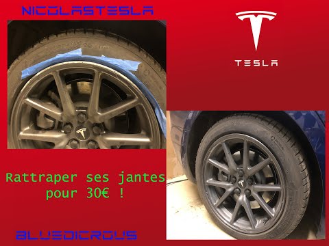 Réparer une jante Tesla abimée - Forum et Blog Tesla