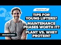 Q&amp;A: Plant vs. Whey Protein, My Favorite Split, Tips For Young Lifters, and More