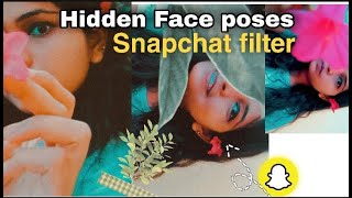 Hidden Face poses||snapchat filters||aesthetic photography||self-portrait ? ?