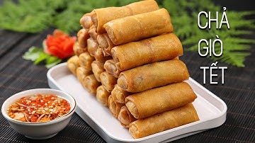 Đây là cách để Món Chả Giò giòn xốp giòn lâu không bị cứng