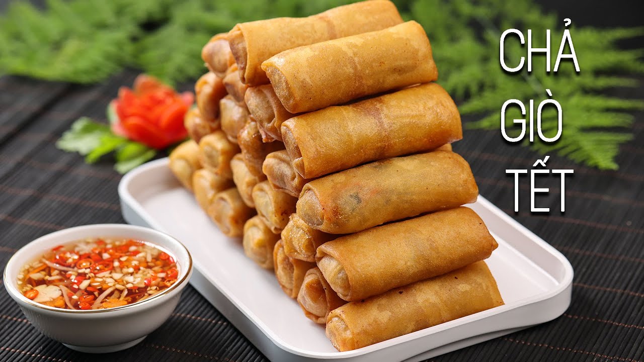 Đây là cách để Món Chả Giò giòn xốp giòn lâu không bị cứng