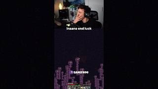 Insane End Luck In Minecraft #minecraft