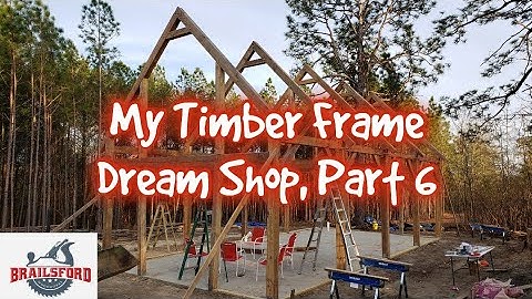 Unveiling My Ultimate Timber Frame Barn - Part 6 Of My Dream Build!