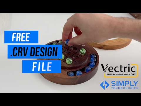 Tic Tac Toe Board | FREE .CRV Design File
