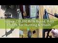 Review CVLIFE Rifle Bipod, 9-13 Inches, for Hunting &amp; Shooting