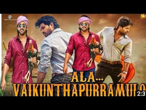 ala vaikunthapurramuloo new allu arjun movie south.2021