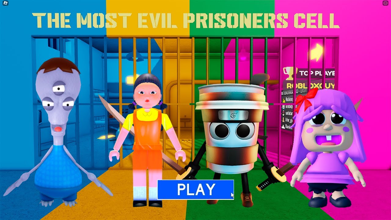 ALIEN VS SQUID GAME DOLL VS CAPPUCCINO ASSASSINO VS BABY POLLY? OBBY Full Gameplay 