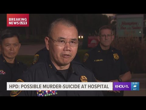 HPD gives update on suspected murder-suicide outside Texas Children's Hospital West Campus
