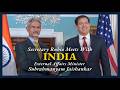 Secretary Rubio meets with Indian External Affairs Minister Subrahmanyam Jaishankar