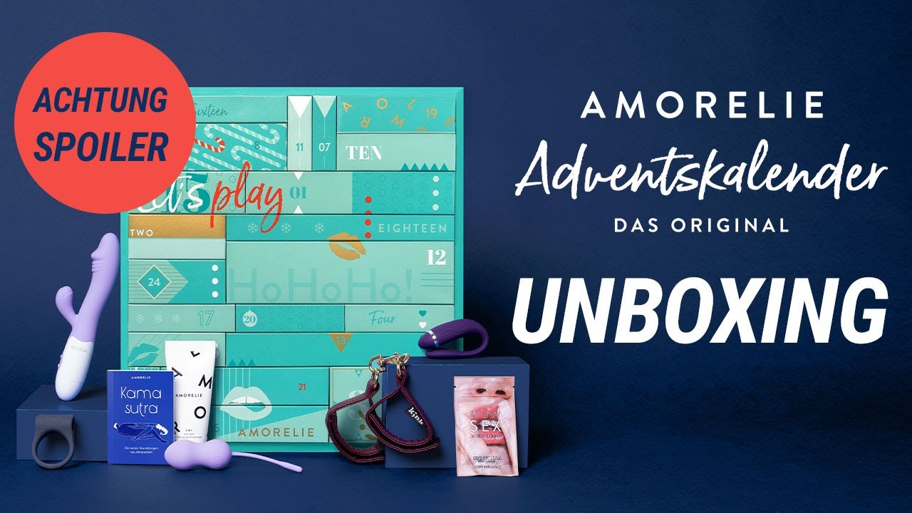 Amorelie Adventskalender Inhalt Das Original Unboxing Was Ist Drin Youtube