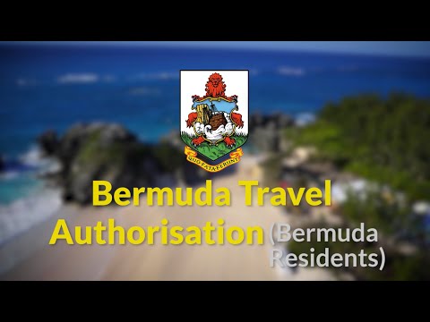 Bermuda Travel Authorisation Form - Resident