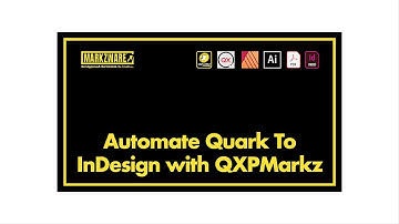 Quark to InDesign automation - QXPMarkz AppleScript