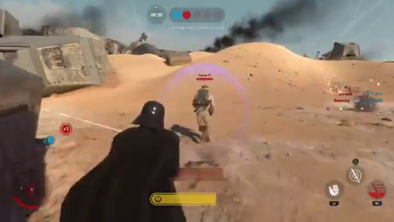 HERO MODE! Star Wars Battlefront PS4 Online Gameplay