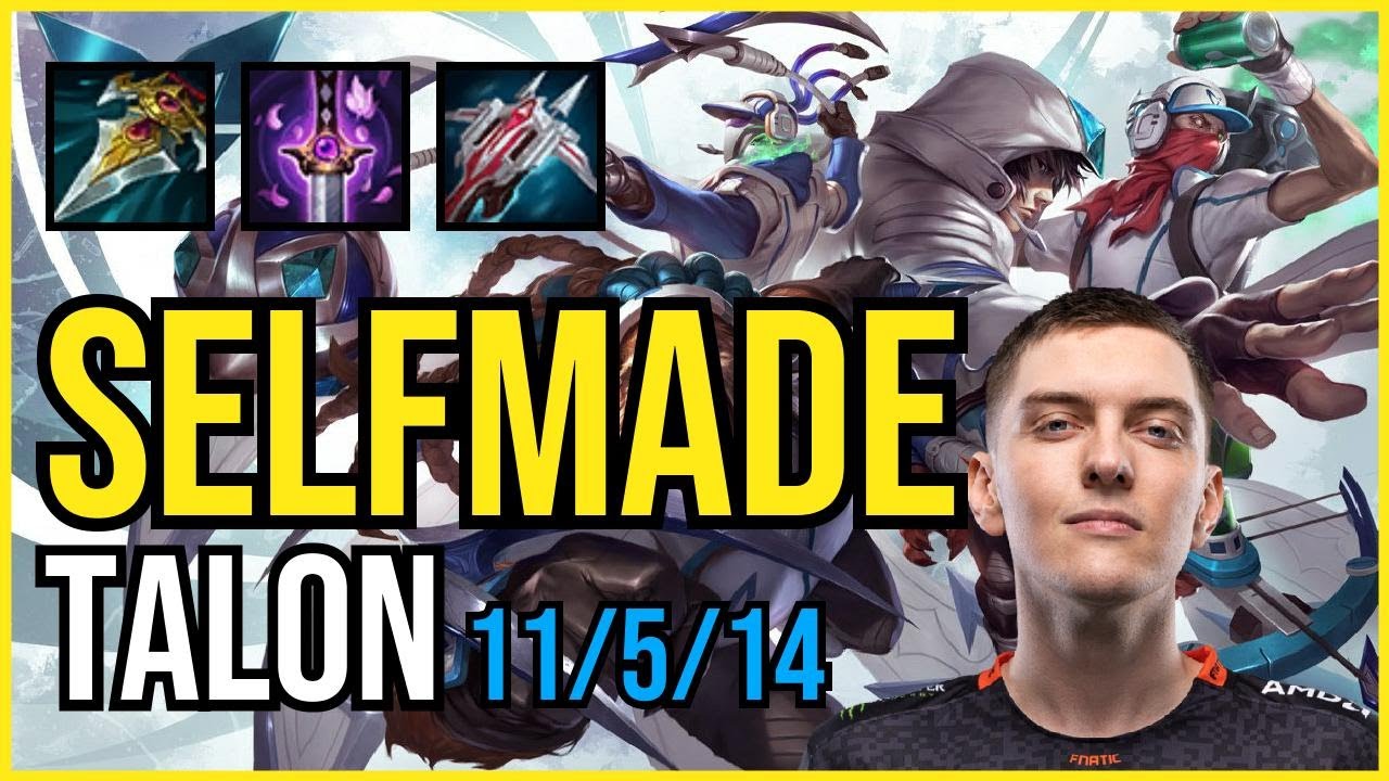 SELFMADE - TALON vs HECARIM Jungle - EUW Grandmaster - Patch 11.4