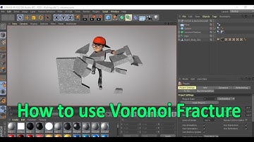 How to use Voronoi Fracture in Cinema 4D