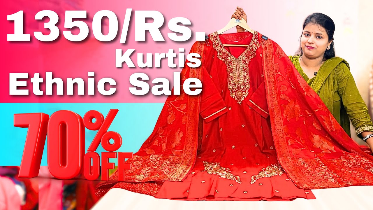 Sale Premium Kurtis | Muslin Suits, Cotton Suits Designer Anarkali, Party Wear & More!