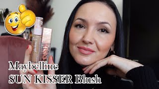 Тест НОВИНКИ румян от Maybelline Sun Kisser Blush. И СПОСОБ использования Magic Filter от  ESSENCE.