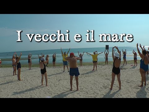 Riviera romagnola: i vecchi e il mare