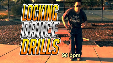 Dance Drills: Locking Basics - Twirl, Point, Five, Pace, Lock