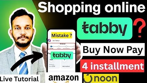 Tabby shop now pay later | How to buy from amazon using tabby #tabbyshoping @Infosamx