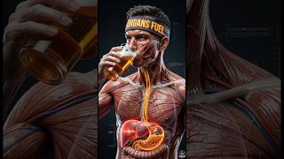What Beer Does to Your Brain, Liver & Cells #beer #shorts #ytshorts