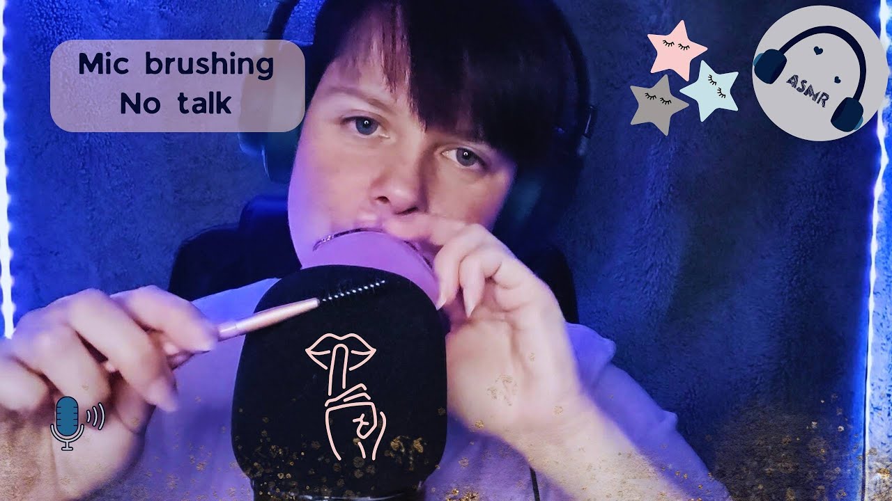 ASMR | intense Mic brushing for sleep 💤😴- no talking - YouTube