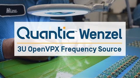 3U OpenVPX Frequency Source Overview Video