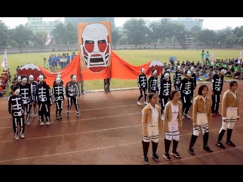 205班化妝創意進場／光正國中校慶運動會(1061110)【中學生學後園】