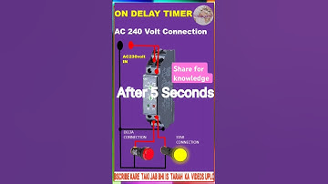On Delay Timer#ytshorts #electricalindia #viralsho #viralshort