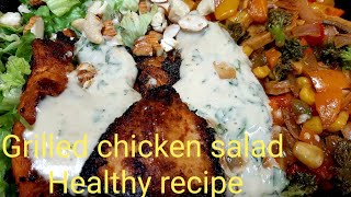 Ingredients: for chicken; --------------------- chicken - 2-3 pieces
ginger garlic paste 1 tbspn lemon juice 1/2 tspn olive oil salt to
taste...