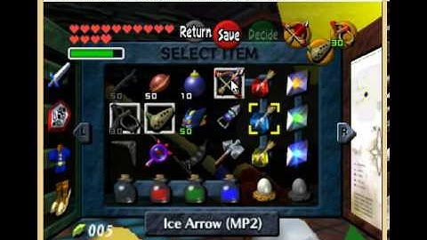 OoT Rebirth - Zelda 1 Arrows (ASM)