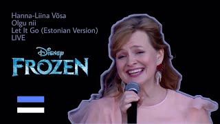 HannaLiina Võsa  Olgu nii (filmist “Frozen”) Expo 2020 Dubai | Let It Go (Estonian Version) LIVE