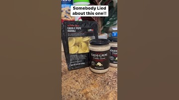 Cacio e pepe  from Trader Joe’s #cacioepepe #traderjoesfinds #shorts