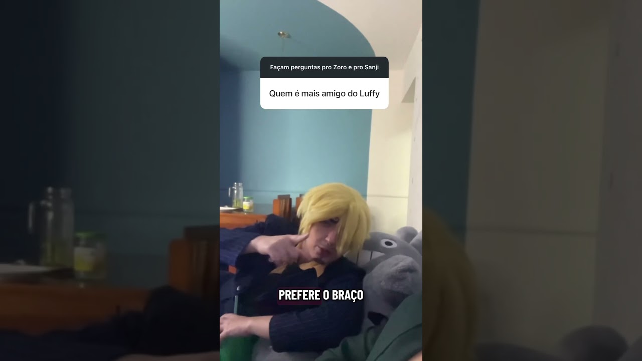 ZORO E SANJI RESPONDEM!! #cosplay #onepiece @Nandalorenzine