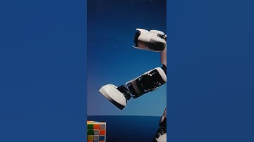 Robot Kicking 🦶 a toy 🪀 #shorts #robot