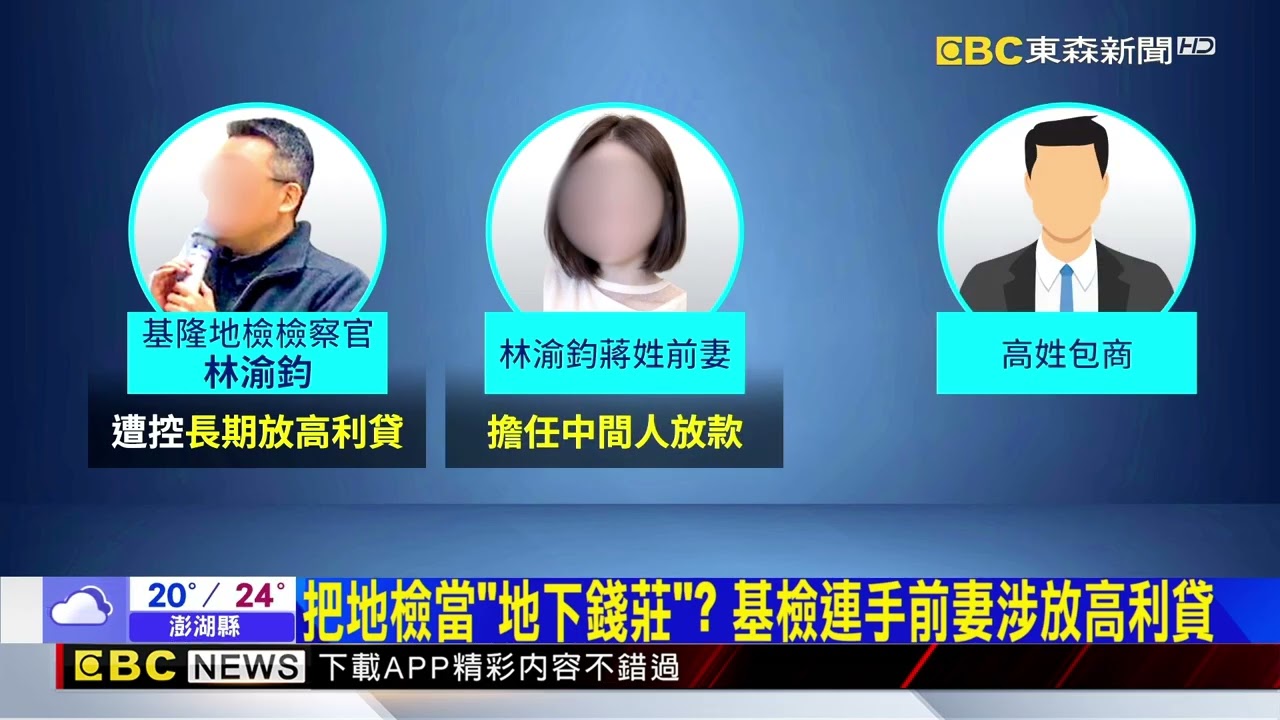 把檢辦當錢莊：基隆檢察官涉放高利貸遭聲押@newsebc