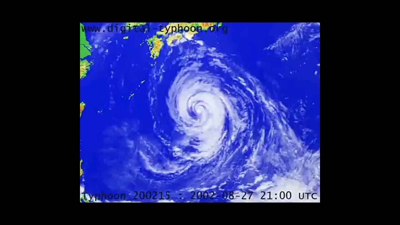 Typhoon Rusa [2002] - YouTube