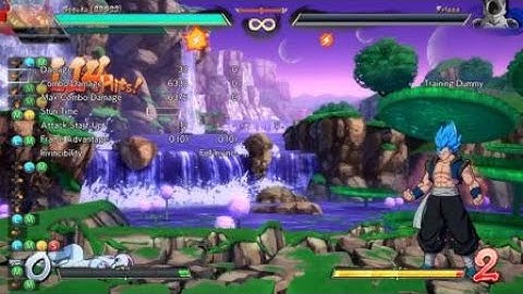 Dbfz Gogeta how to waste 7 meters lol
