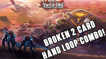 |Yu-Gi-Oh!| BROKEN 2 CARD MEKK-KNIGHT HAND LOOP! NO LINKROSS NEEDED! |COMBO TUTORIAL|