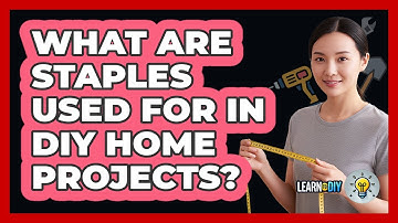 What Are Staples Used For In DIY Home Projects?