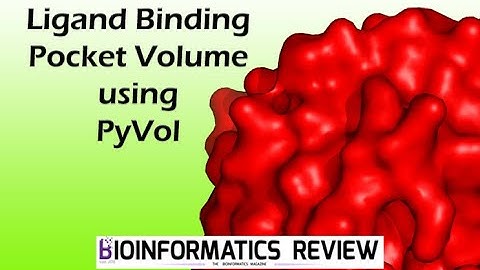 Calculate Binding Pocket Volume in Pymol (using PyVol plugin).