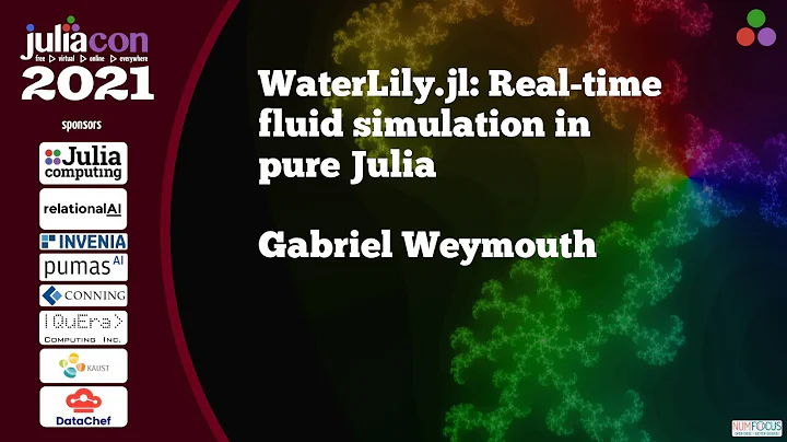 WaterLily.jl: Real-time fluid simulation in pure J...